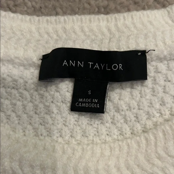 Ann Taylor Stitch Sweater - Picture 2 of 5